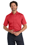Port Authority® Short Sleeve SuperPro React® Twill Shirt. W809