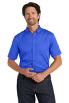 Port Authority® Short Sleeve SuperPro React® Twill Shirt. W809