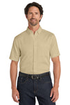 Port Authority® Short Sleeve SuperPro React® Twill Shirt. W809