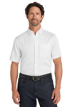 Port Authority® Short Sleeve SuperPro React® Twill Shirt. W809
