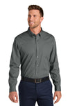 Port Authority® Long Sleeve Nailhead Easy Care Shirt W816
