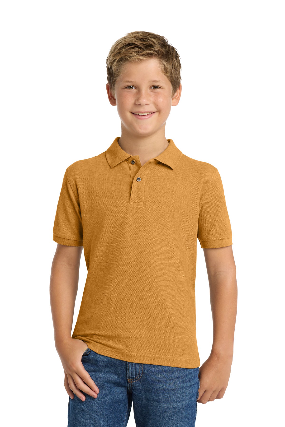 Port Authority® Youth Silk Touch™ Polo.  Y500