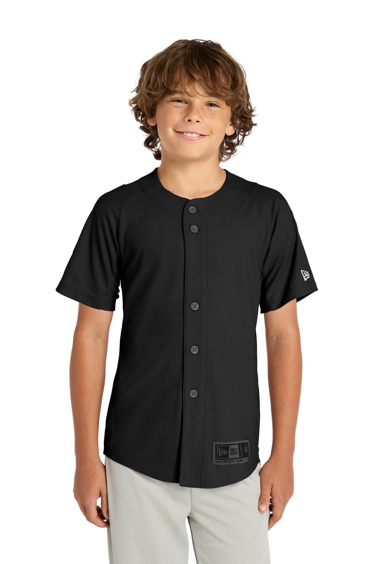 New Era ® Youth Diamond Era Full-Button Jersey. YNEA220