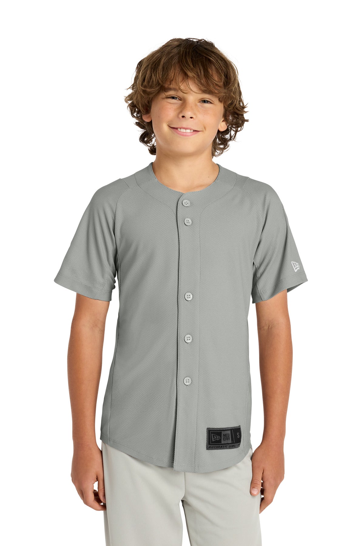 New Era ® Youth Diamond Era Full-Button Jersey. YNEA220