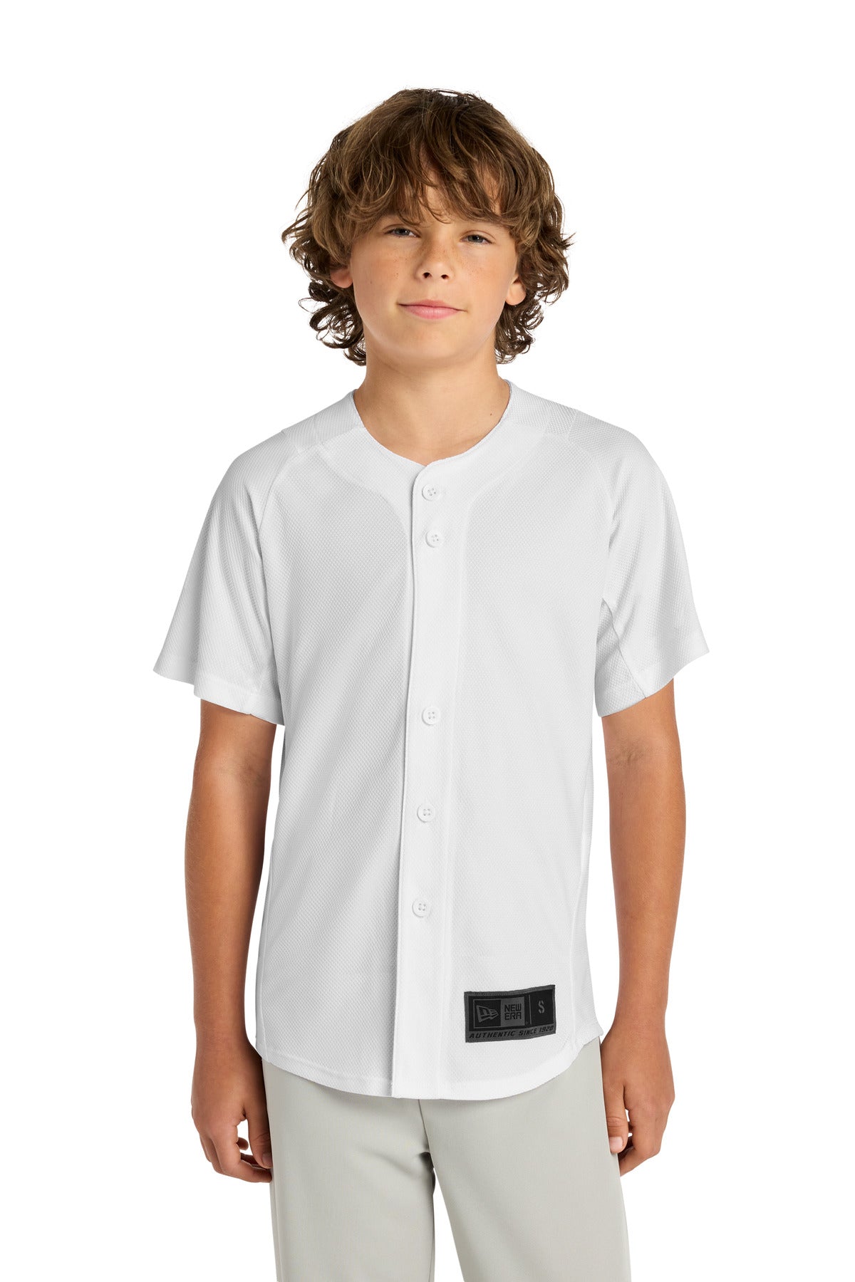 New Era ® Youth Diamond Era Full-Button Jersey. YNEA220