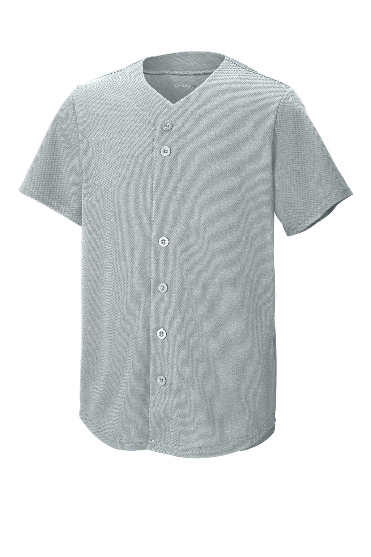 Sport-Tek® Youth PosiCharge® Tough Mesh Full-Button Jersey YST220