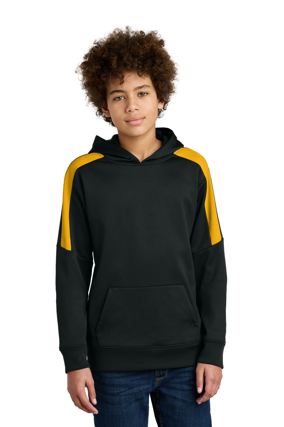 Sport-Tek® Youth Sport-Wick® Fleece United Pullover Hoodie YST255