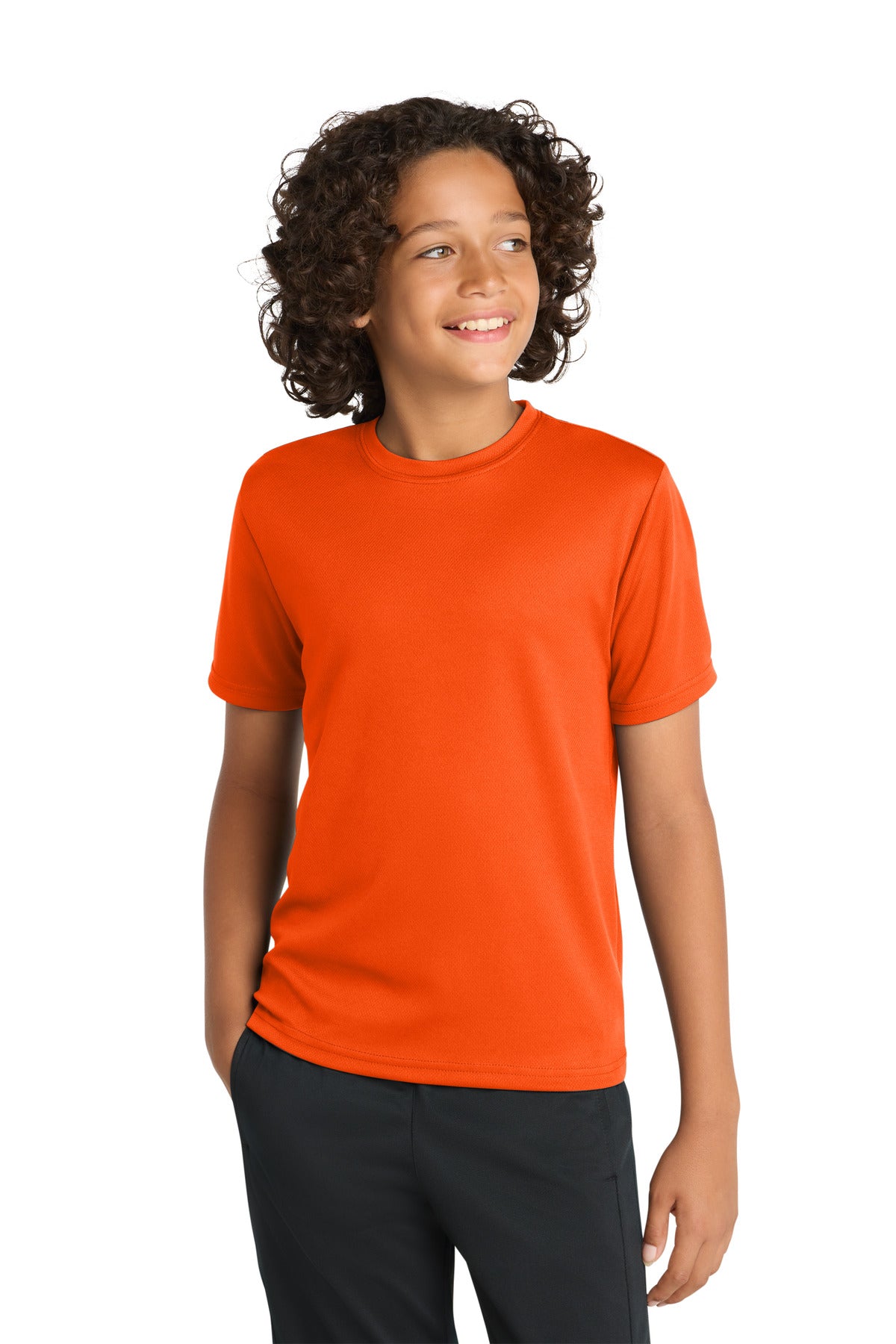 Sport-Tek® Youth PosiCharge® RacerMesh® Tee. YST340