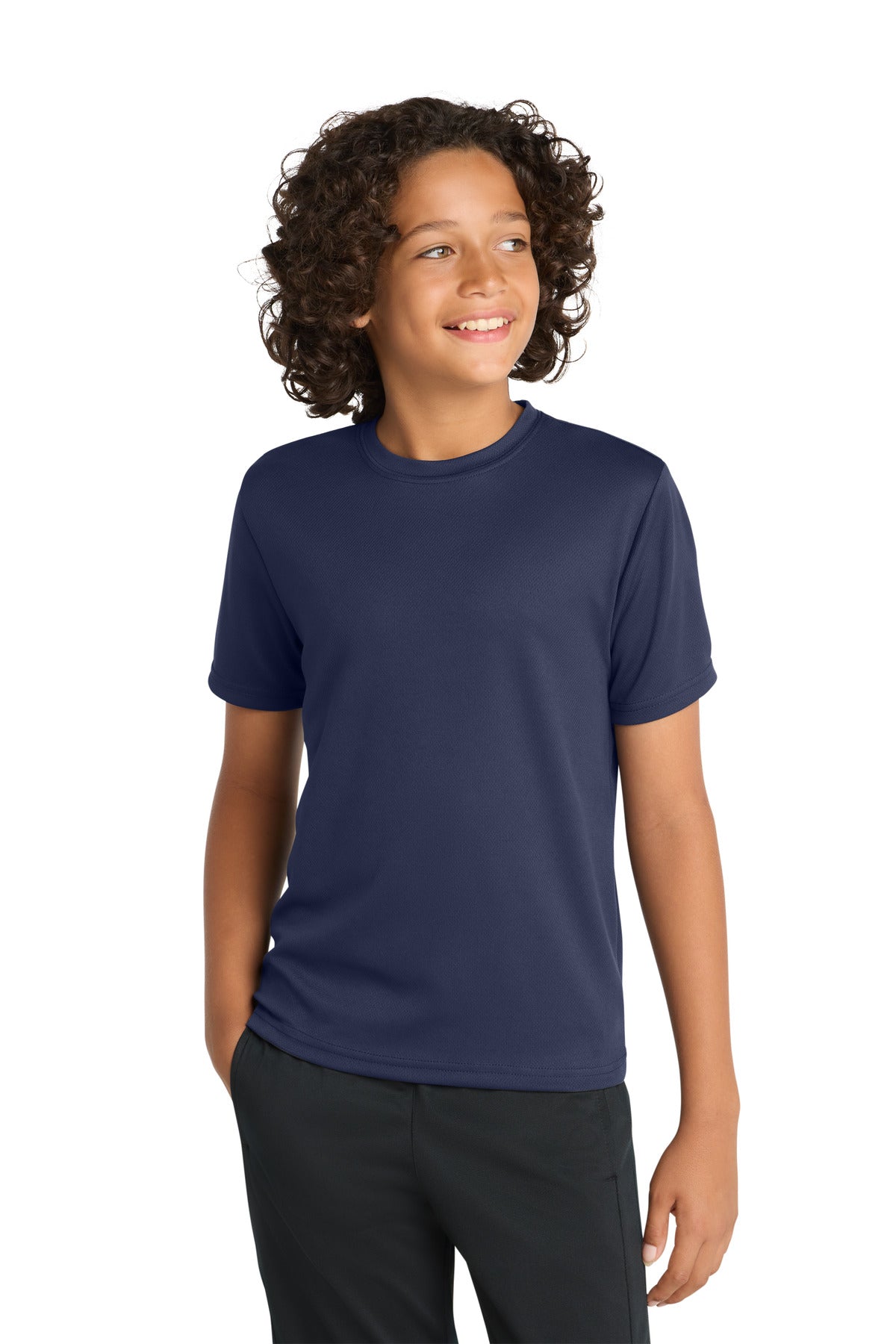 Sport-Tek® Youth PosiCharge® RacerMesh® Tee. YST340