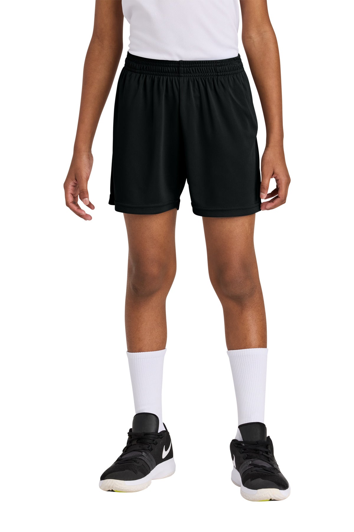 Sport-Tek® Youth PosiCharge® Competitor™ 5" Pocketed Short YST349P