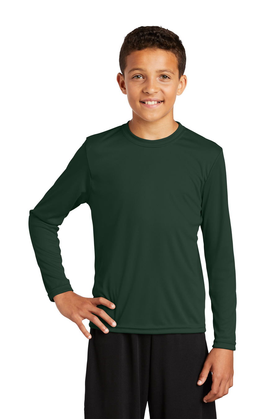 Sport-Tek® Youth Long Sleeve PosiCharge® Competitor® Tee. YST350LS