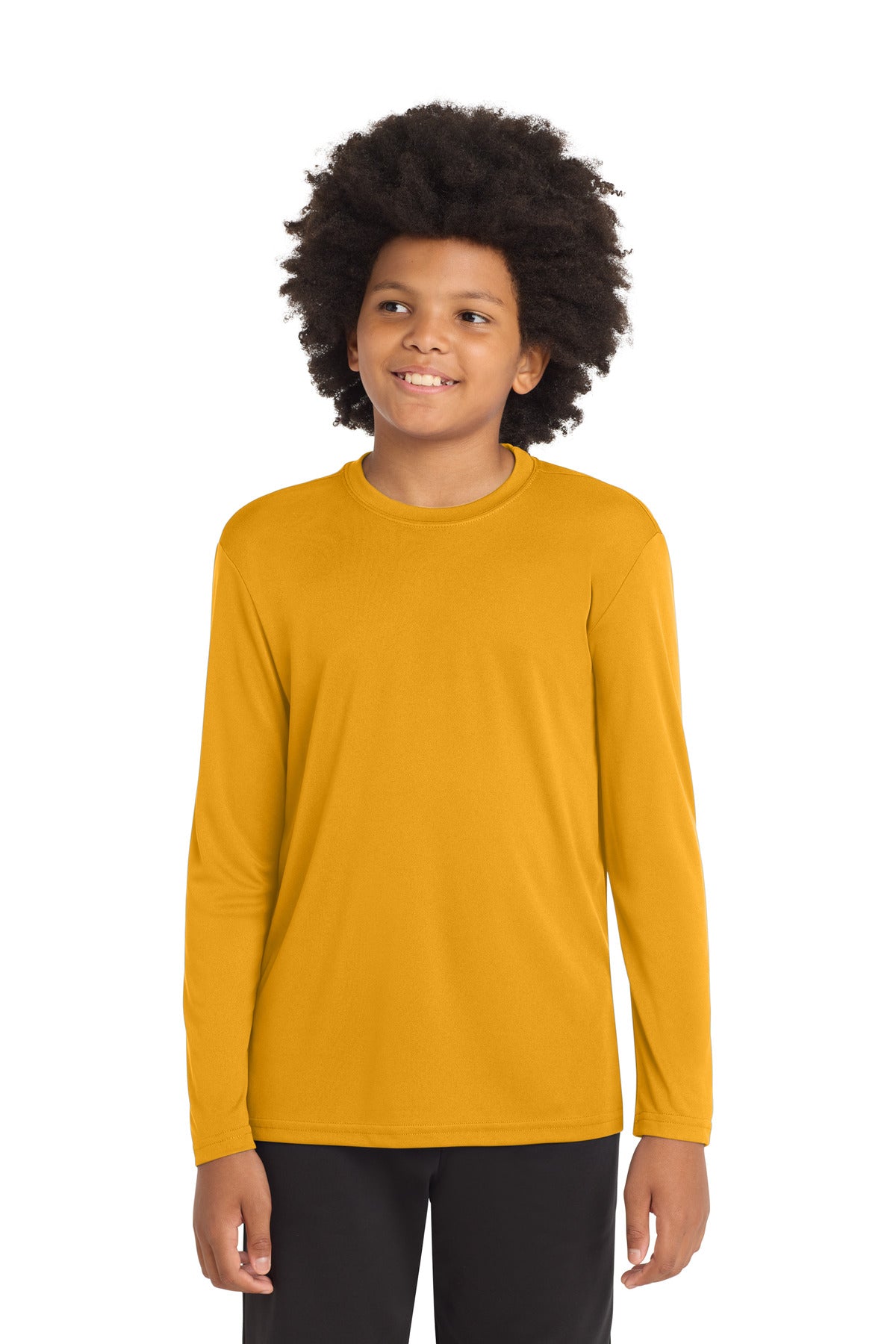 Sport-Tek® Youth Long Sleeve PosiCharge® Competitor™ Tee. YST350LS