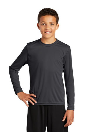 Sport-Tek® Youth Long Sleeve PosiCharge® Competitor® Tee. YST350LS