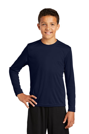 Sport-Tek® Youth Long Sleeve PosiCharge® Competitor® Tee. YST350LS