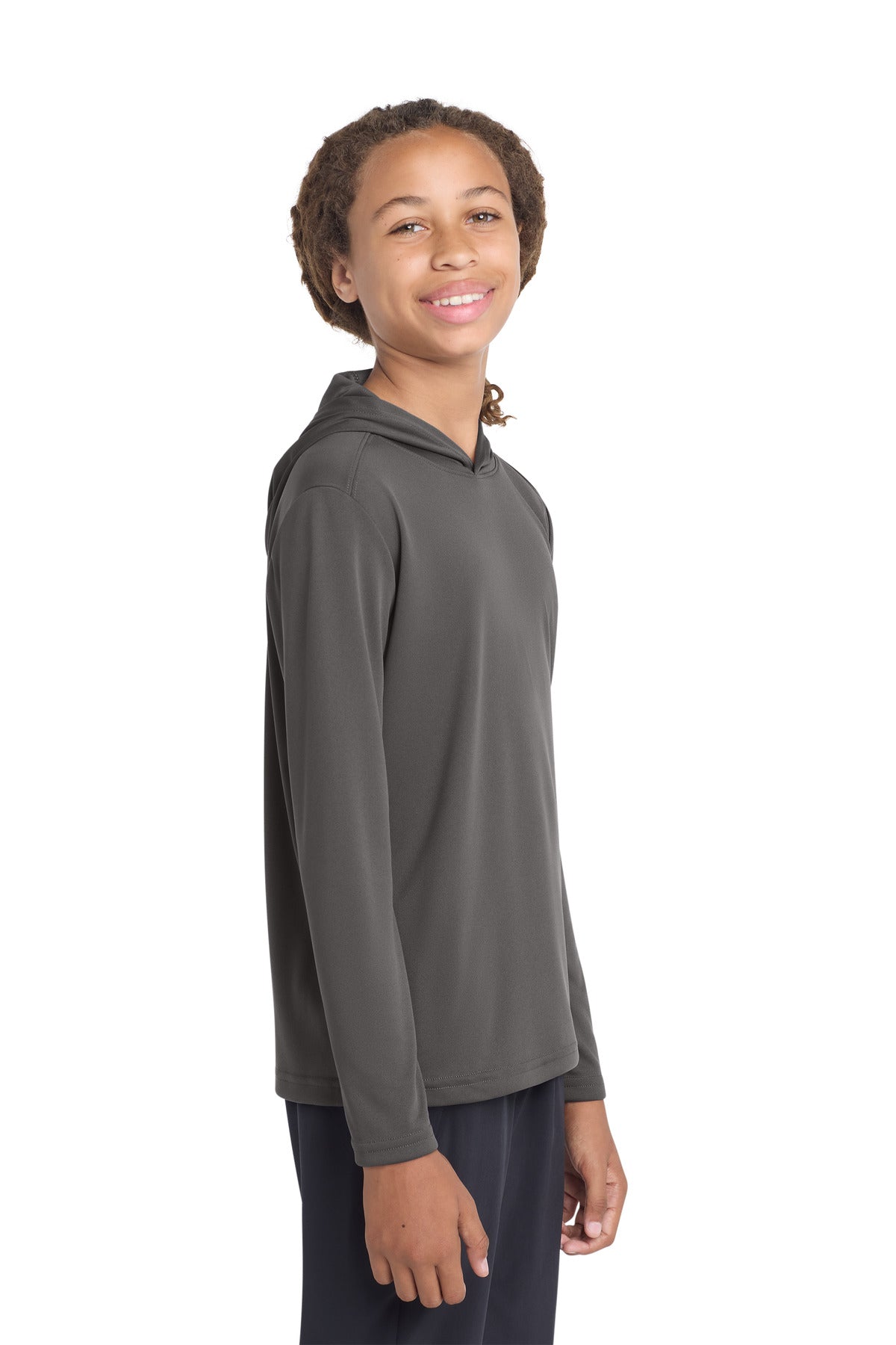 Sport-Tek ® Youth PosiCharge ® Competitor ™ Hooded Pullover. YST358