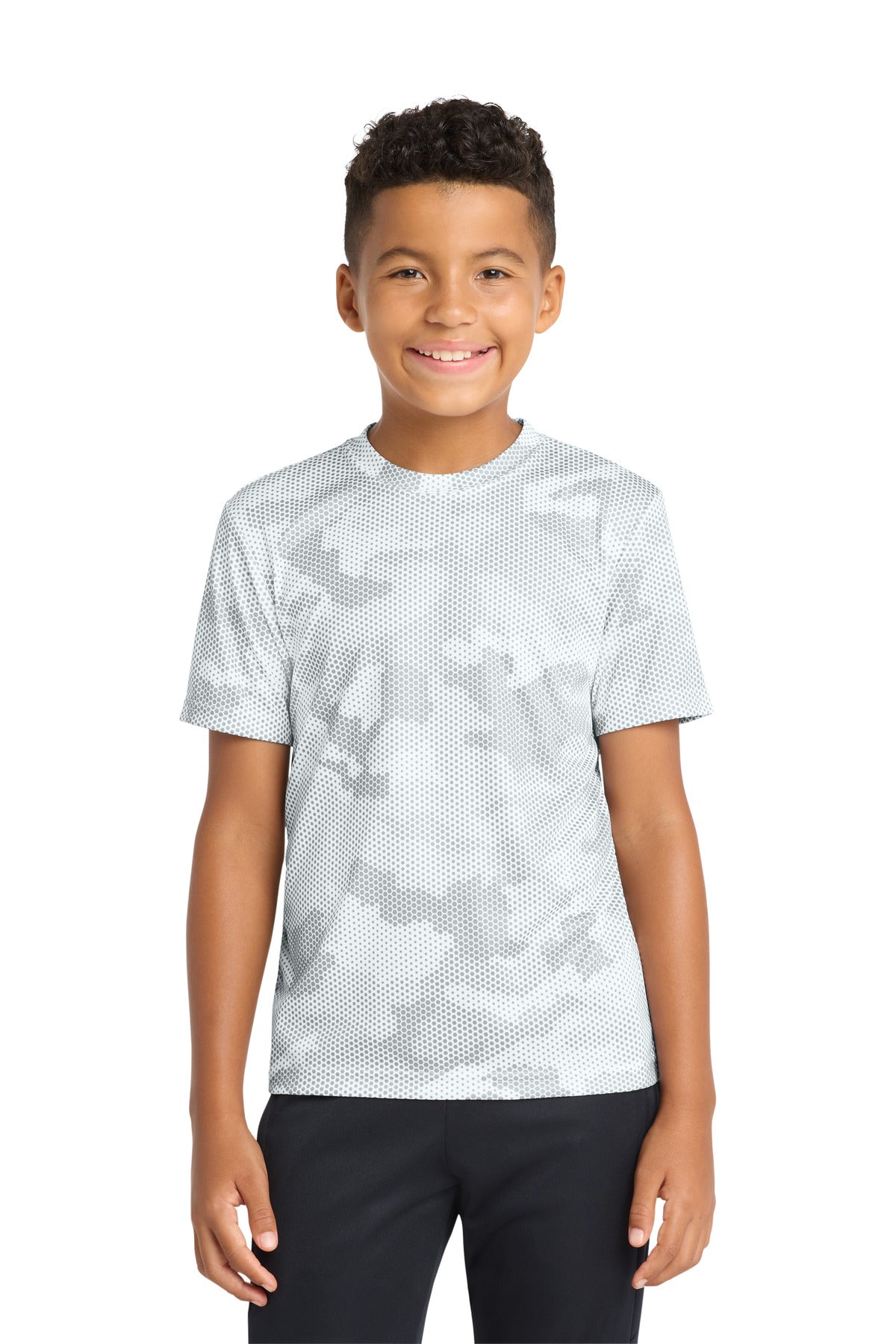 Sport-Tek® Youth CamoHex Tee. YST370