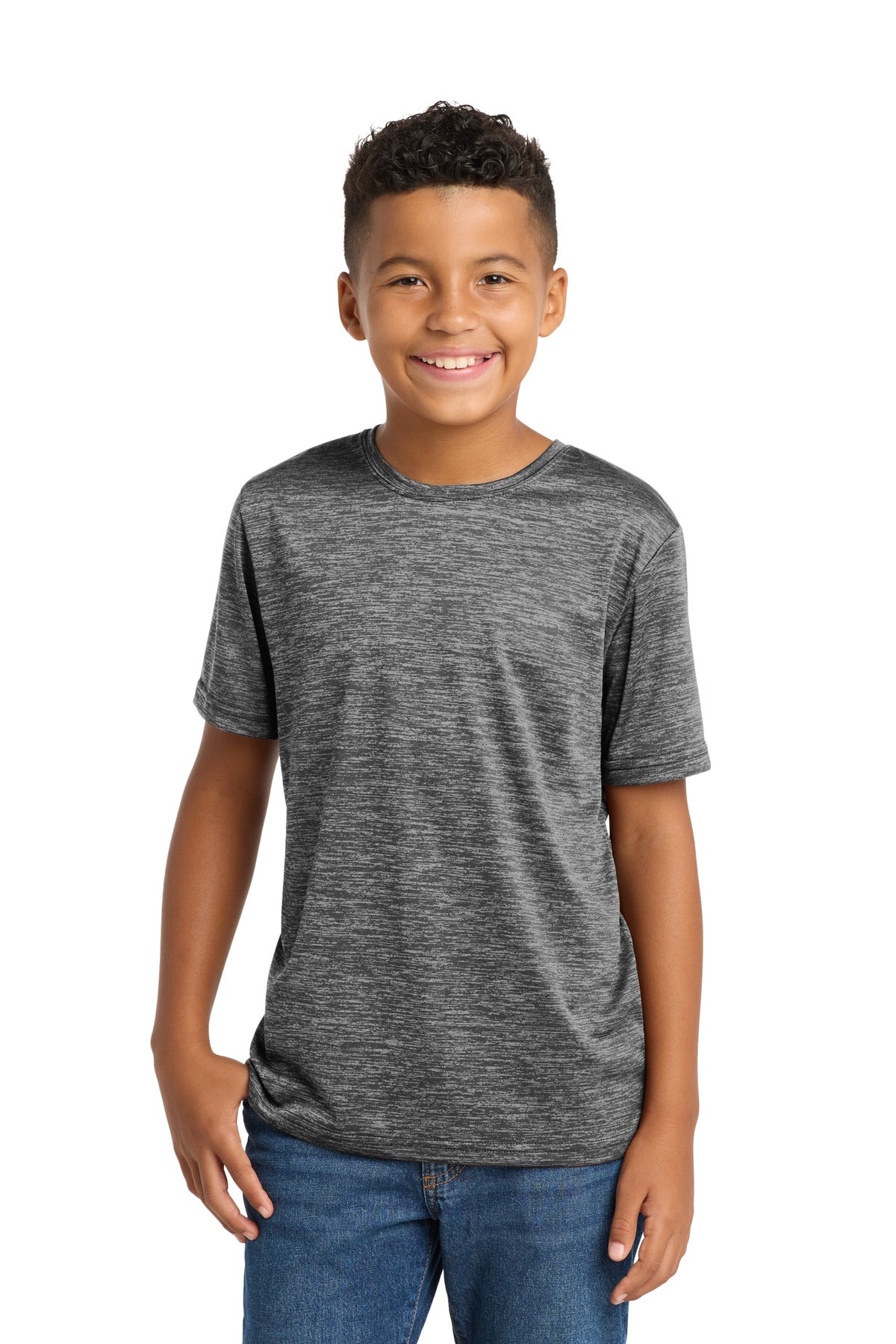 Sport-Tek® Youth PosiCharge® Electric Heather Tee. YST390