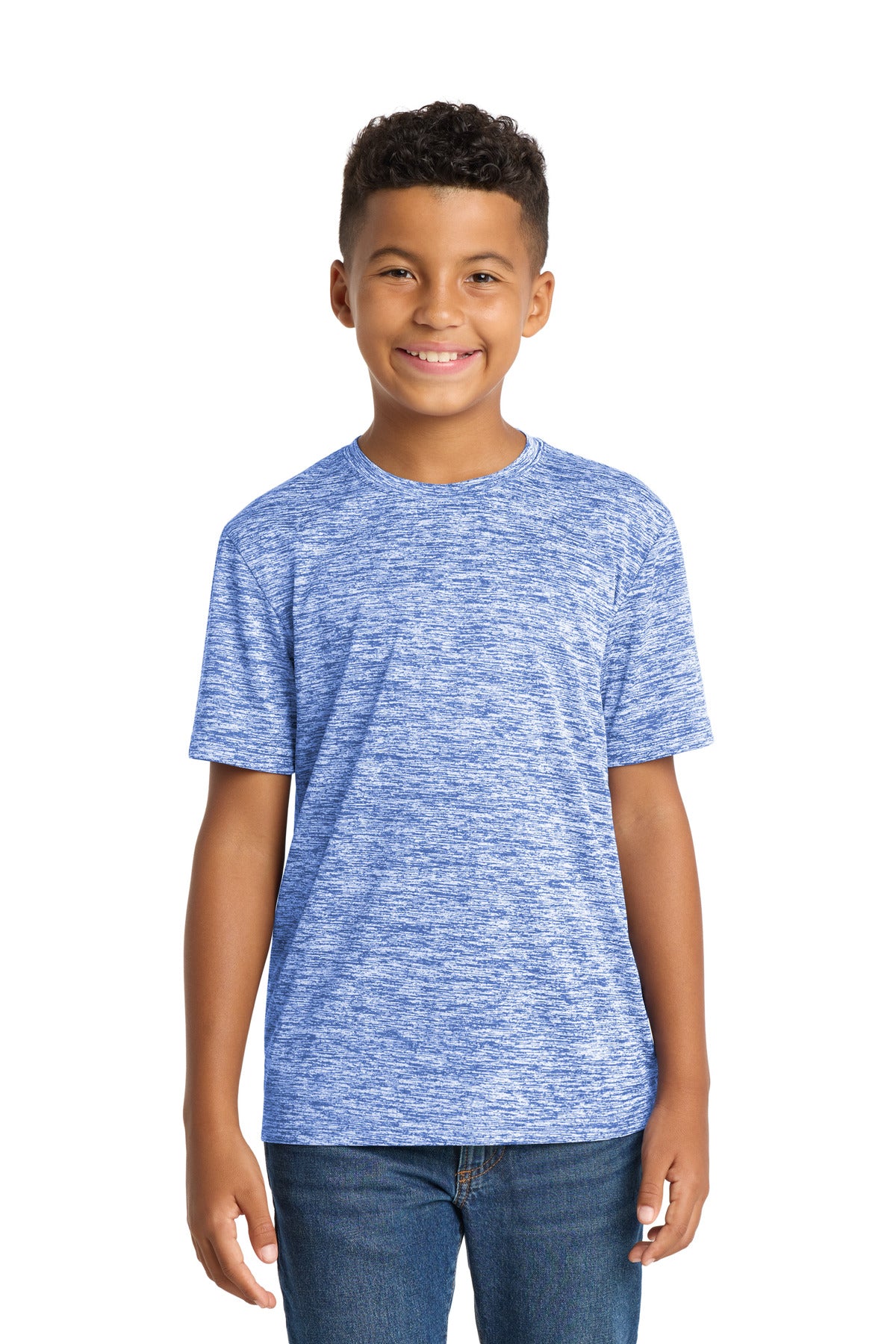 Sport-Tek® Youth PosiCharge® Electric Heather Tee. YST390