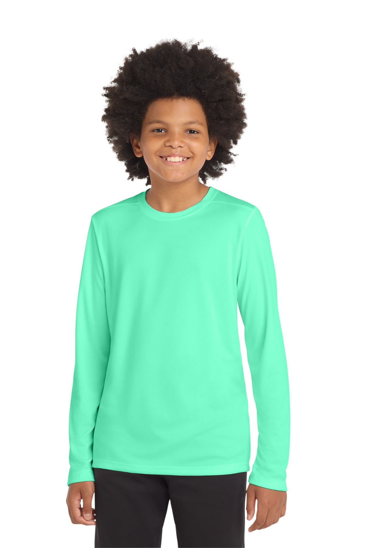 Sport-Tek ® Youth Posi-UV® Pro Long Sleeve Tee. YST420LS