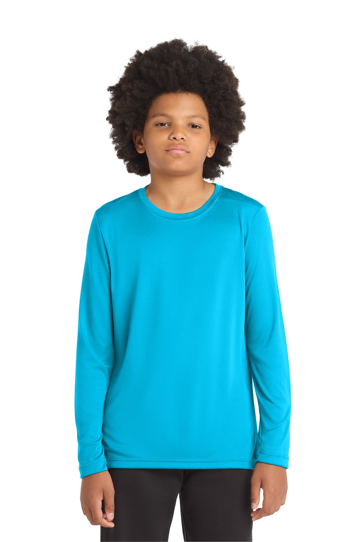 Sport-Tek ® Youth Posi-UV® Pro Long Sleeve Tee. YST420LS
