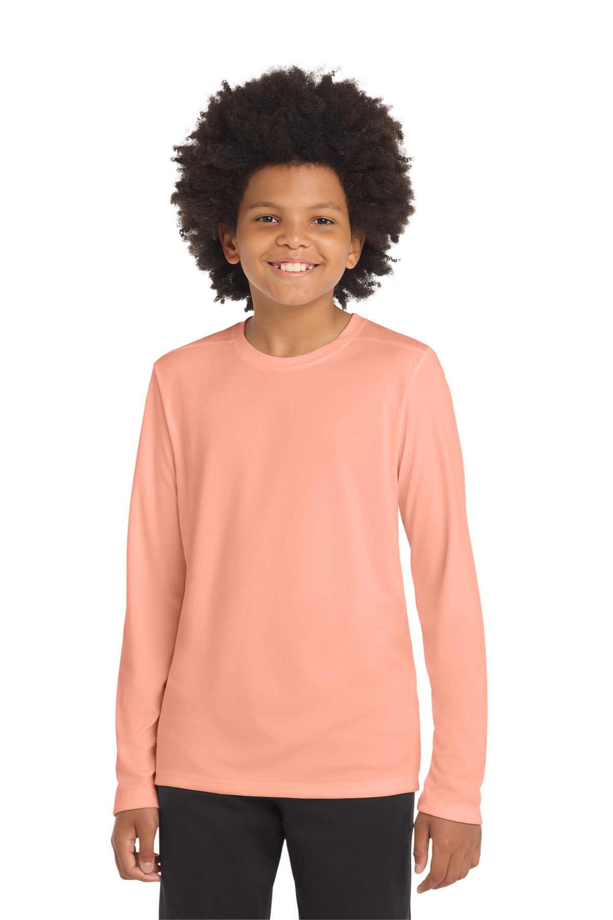 Sport-Tek ® Youth Posi-UV® Pro Long Sleeve Tee. YST420LS