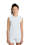 Sport-Tek® Youth Club Sleeveless V-Neck YST441