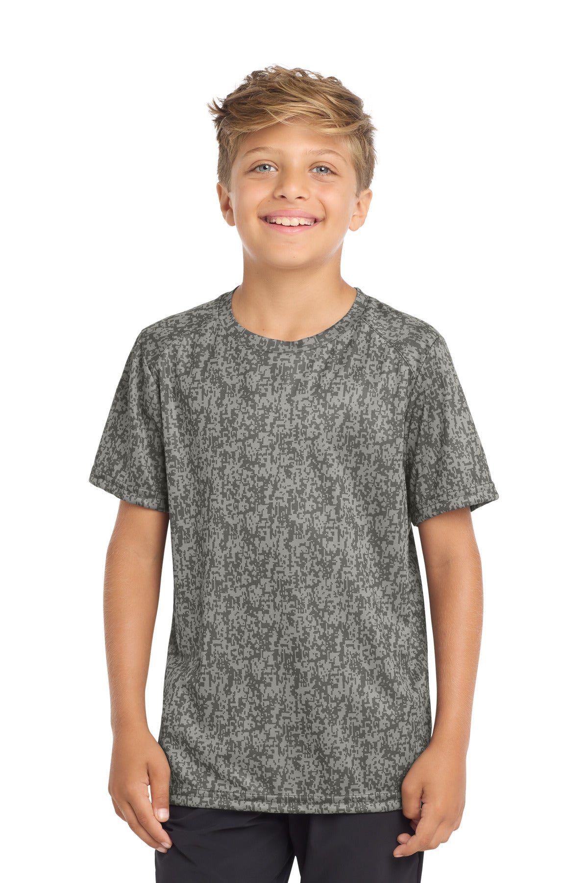 Sport-Tek ® Youth Digi Camo Tee. YST460