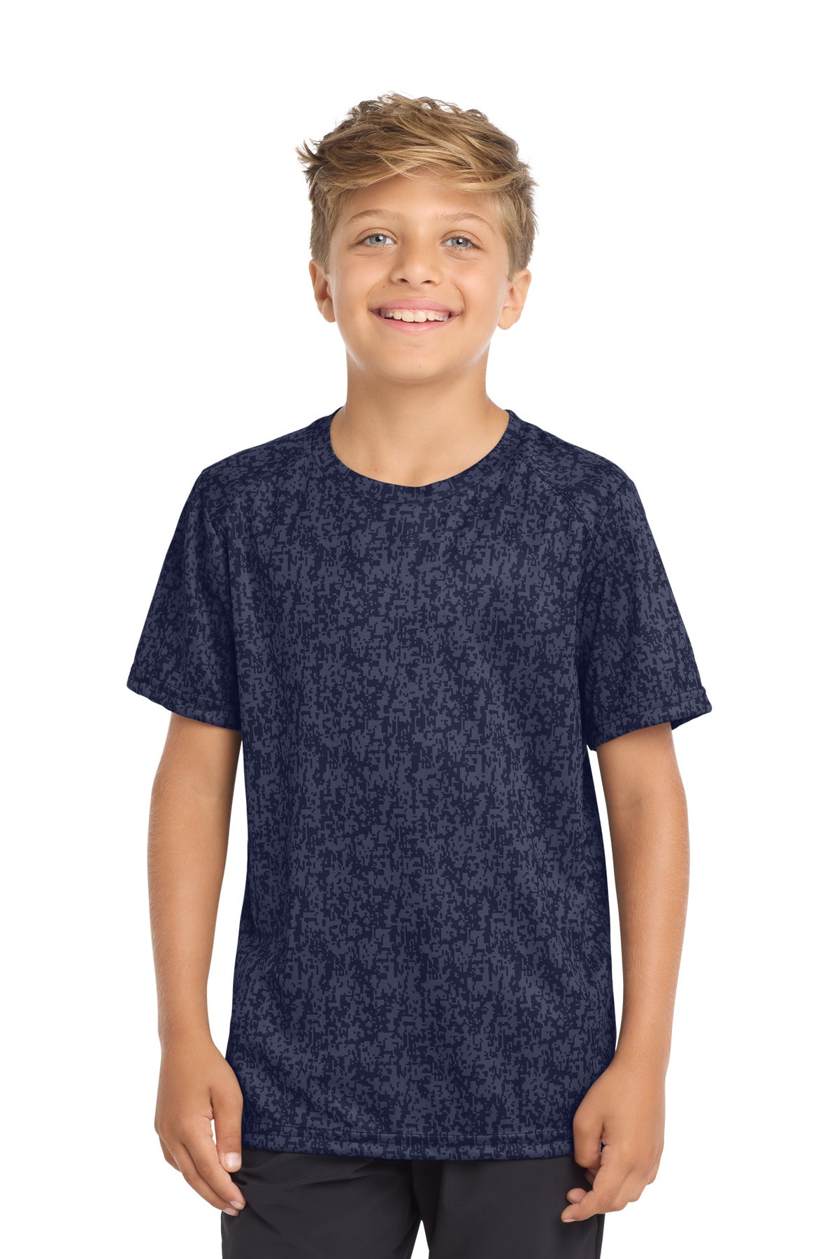 Sport-Tek ® Youth Digi Camo Tee. YST460