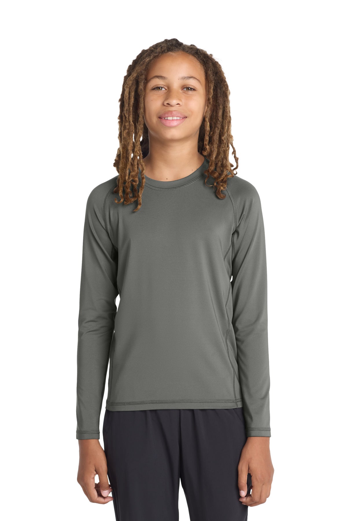 Sport-Tek ® Youth Long Sleeve Rashguard Tee. YST470LS