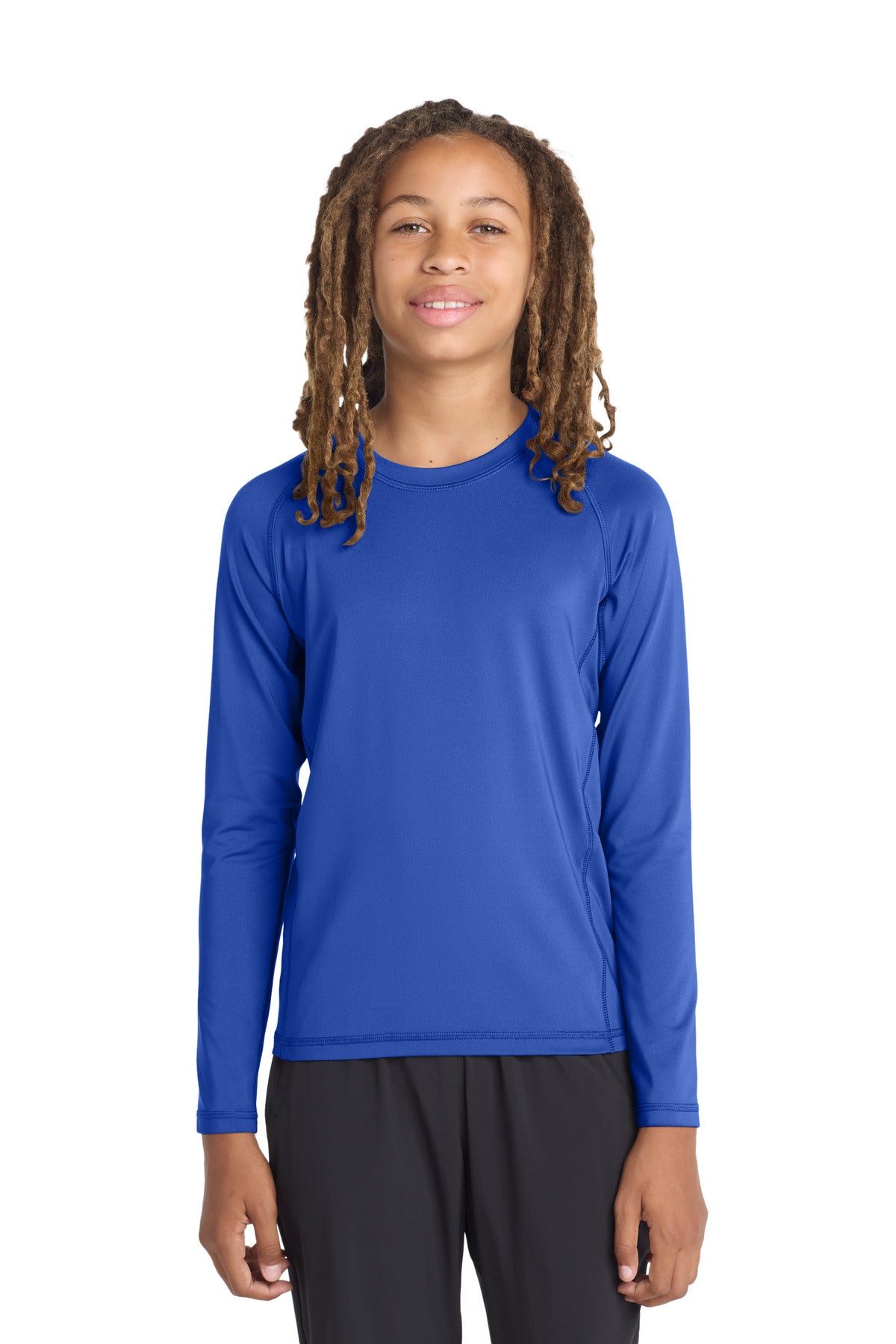 Sport-Tek ® Youth Long Sleeve Rashguard Tee. YST470LS
