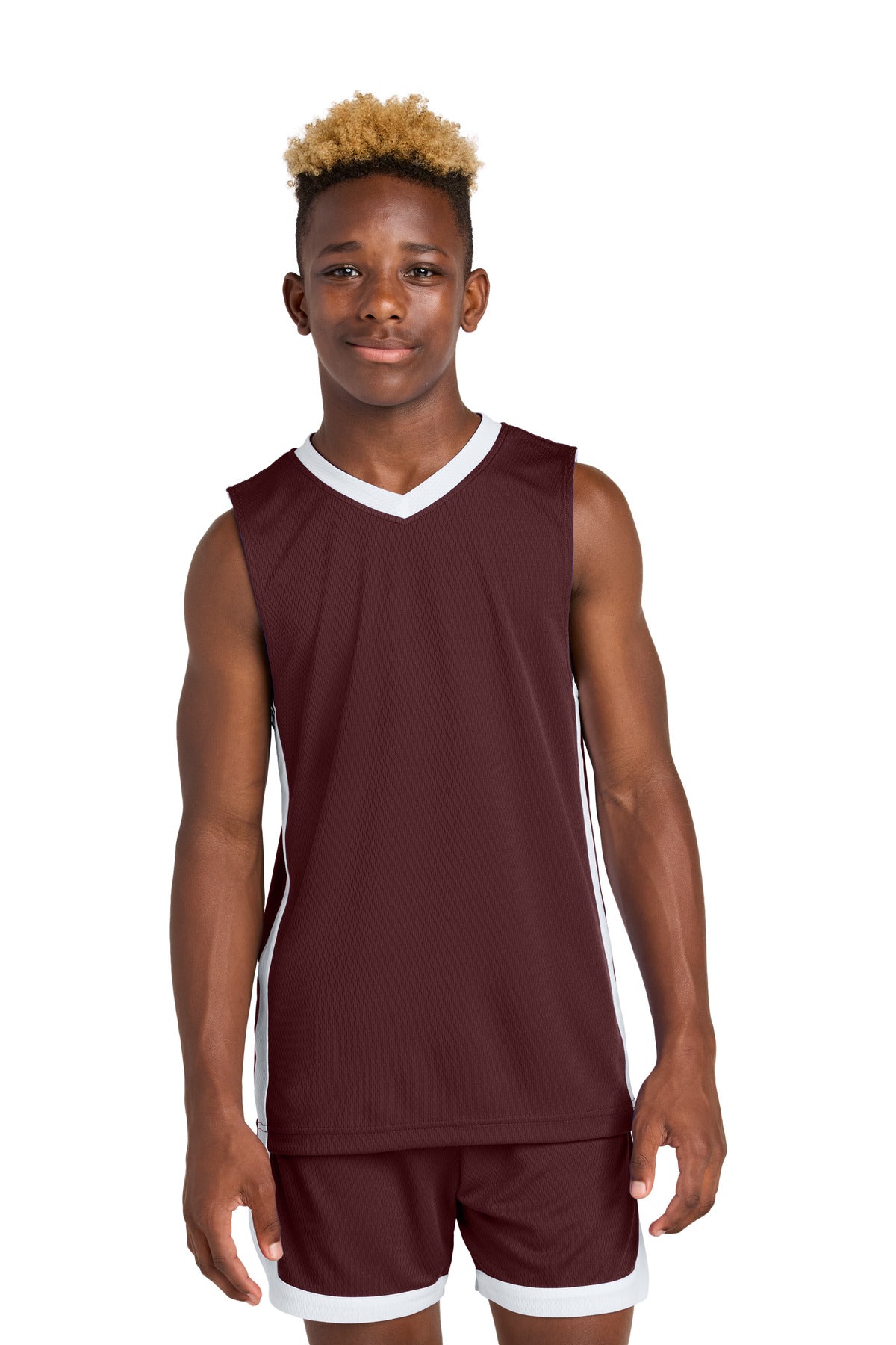 Sport-Tek® Youth Rival Basketball Rev Jersey YST900