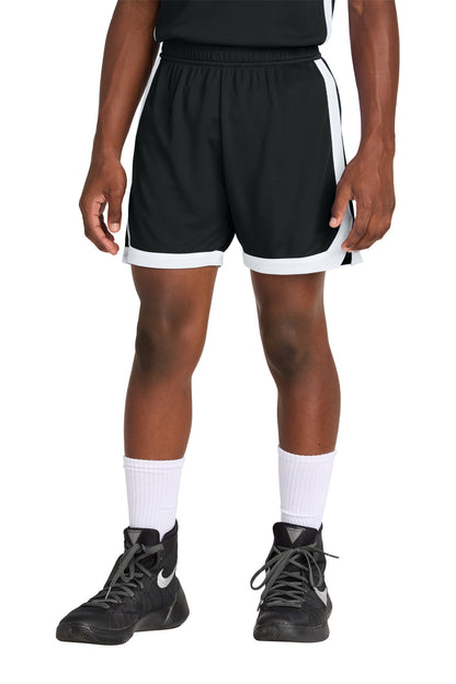 Sport-Tek® Youth Rival Basketball 5" Short YST901