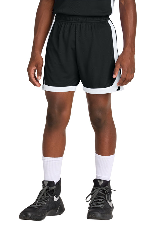 Sport-Tek® Youth Rival Basketball 5" Short YST901