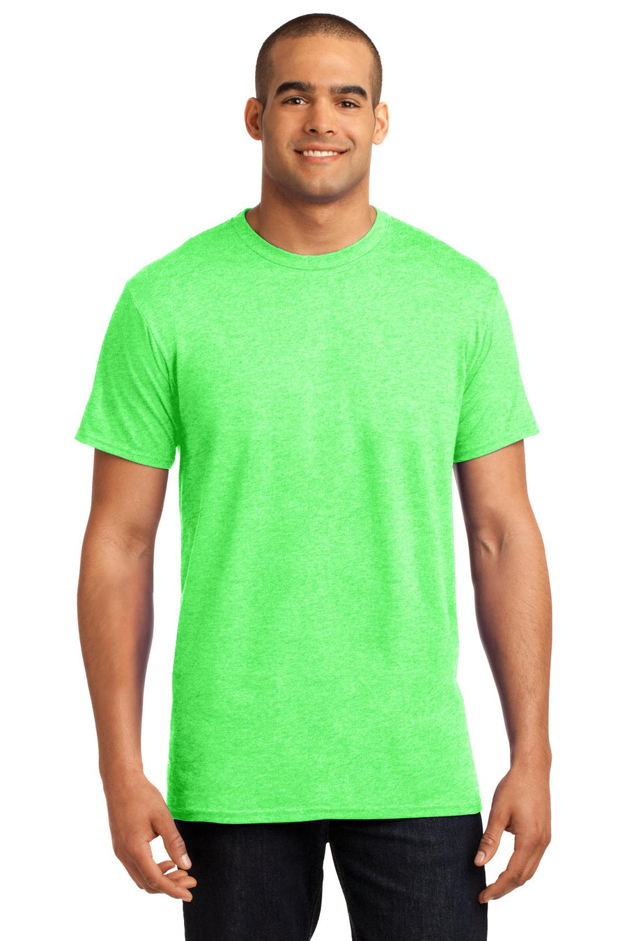 4200-Neon Lime Heather-front_model