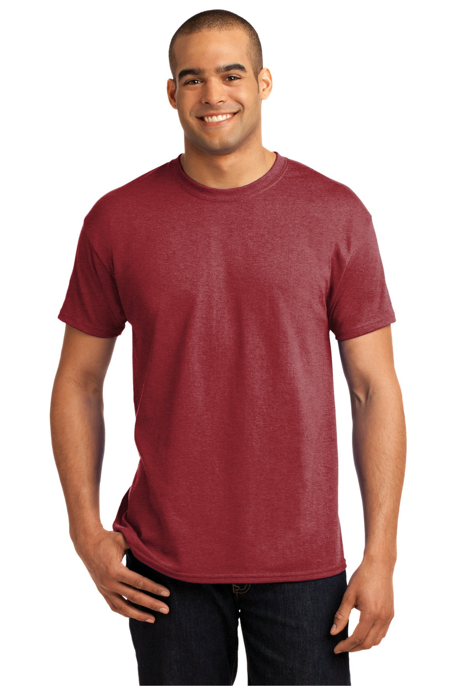 5170-Heather Red-front_model