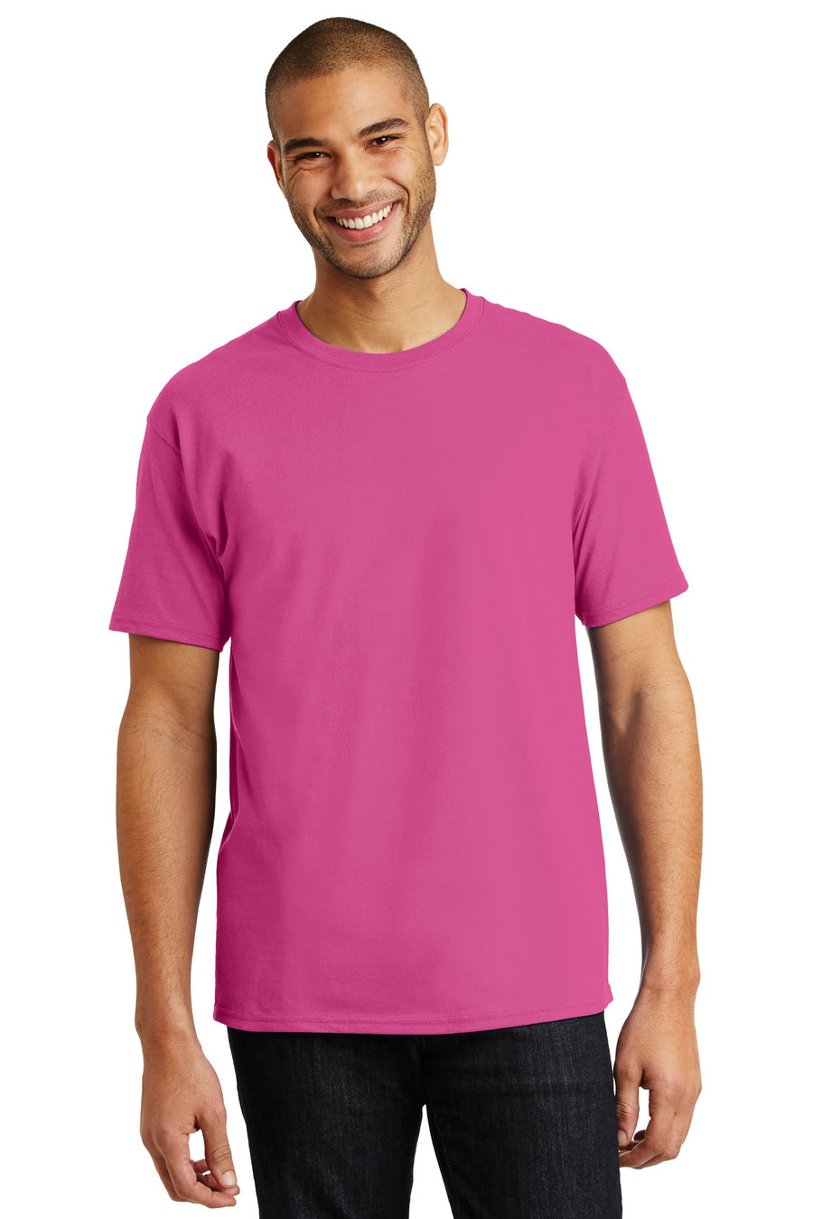 Hanes® - Authentic 100% Cotton T-Shirt.  5250