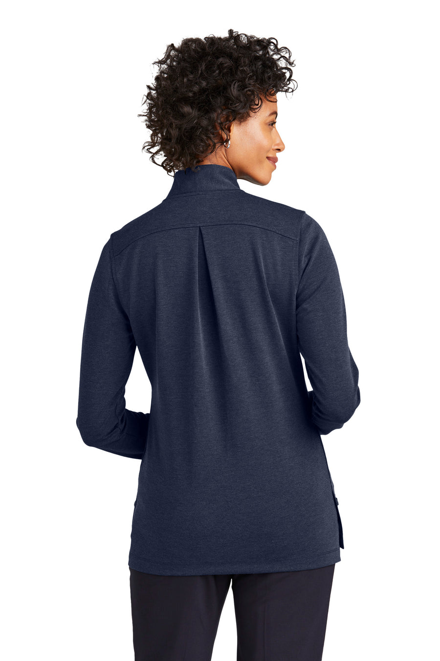 BB18203-Navy Blazer Heather-back_model