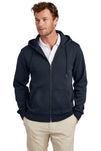 Brooks BrothersÂ® Double-Knit Full-Zip Hoodie BB18208