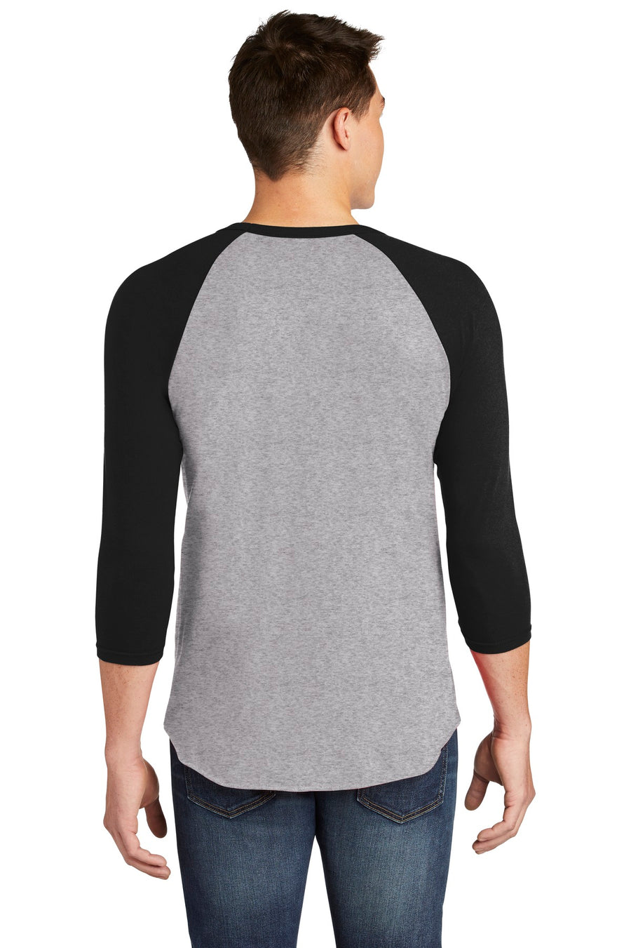 BB453W-Heather Grey/ Black-back_model
