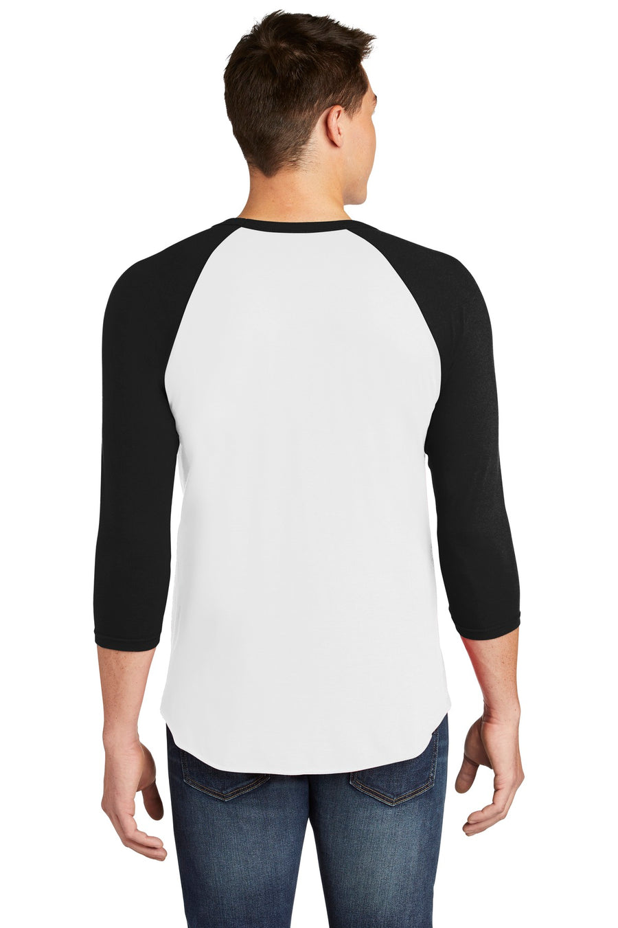 BB453W-White/ Black-back_model