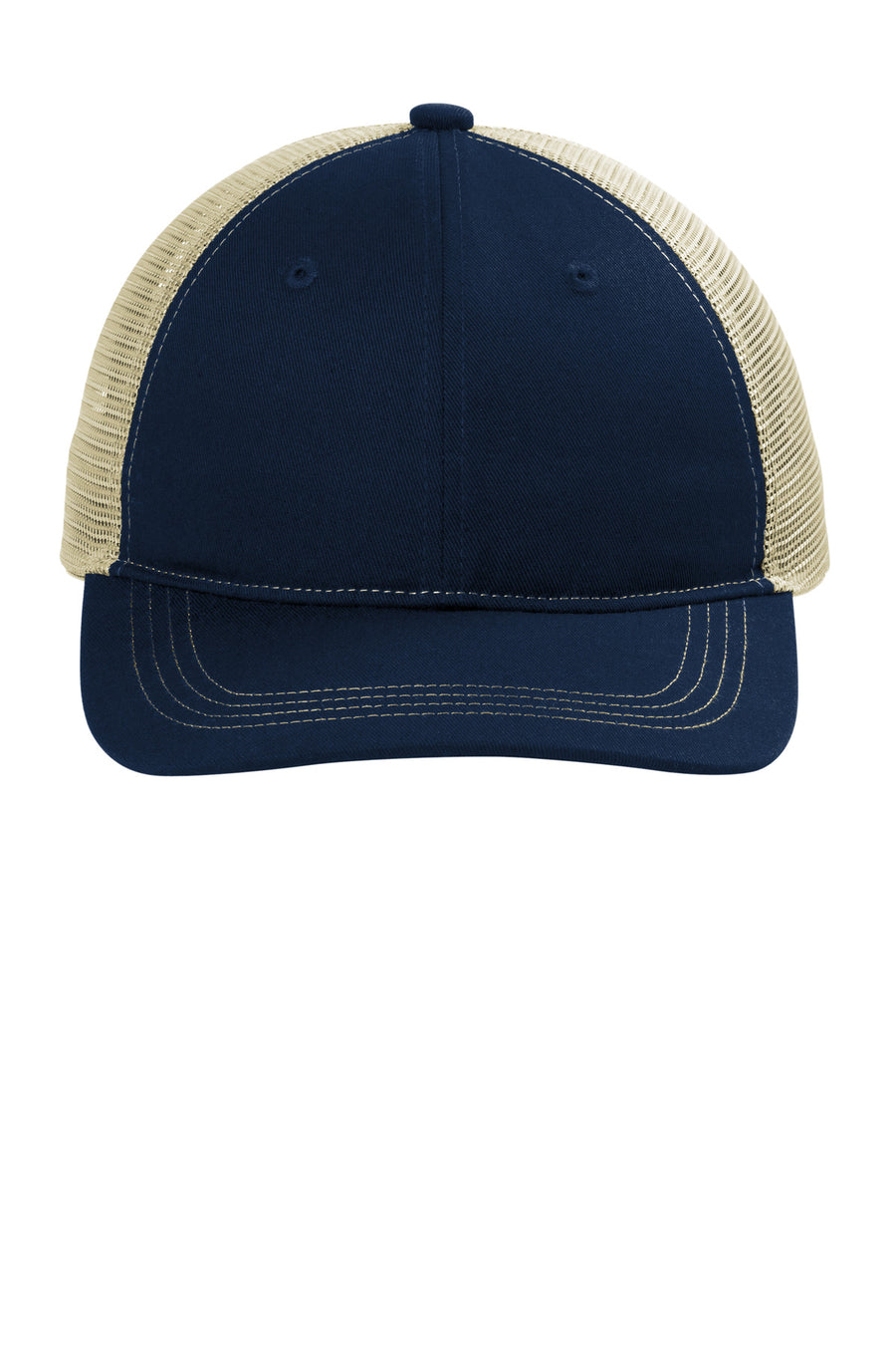 C119-True Navy/ Tan-front_flat