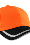 C836-Safety Orange/ Black-front_model