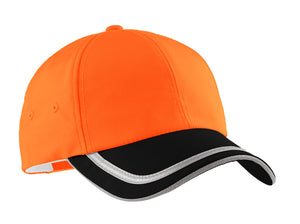 C836-Safety Orange/ Black-front_model