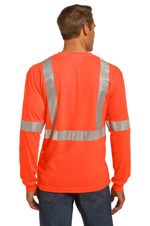 CS401LS-Safety Orange/ Reflective-back_model