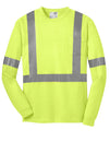 CS401LS-Safety Yellow/ Reflective-front_flat