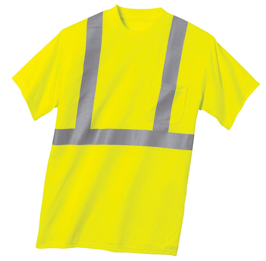 CS401-Safety Yellow/ Reflective-front_flat