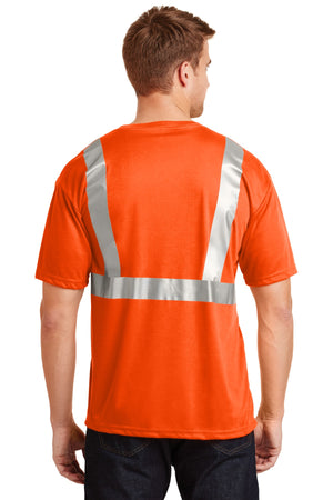 CS401-Safety Orange/ Reflective-back_model