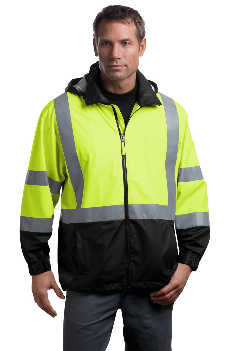 CSJ25-Safety Yellow/ Black-front_model