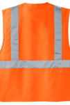 CSV400-Safety Orange/ Reflective-back_flat