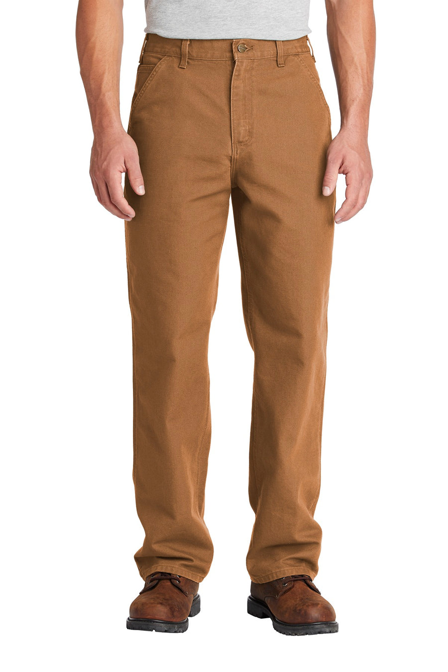 CTB11-Carhartt Brown-front_model